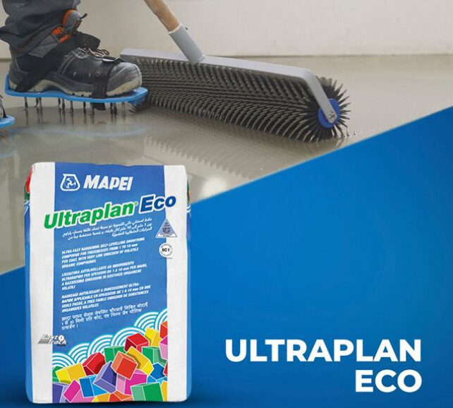Mapei - Ultra-fast hardening self-levelling smoothing compound with very low VOC content