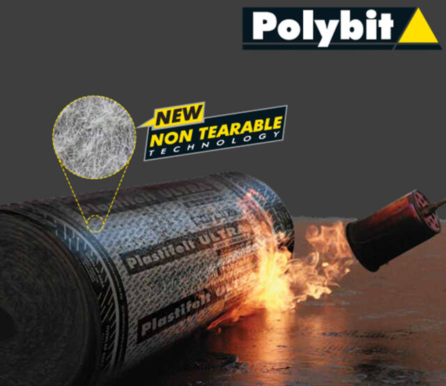 Henkel Polybit Plastifelt - Bituminous waterproofing membrane with excellent waterproofing properties along with high heat and UV resistance properties.