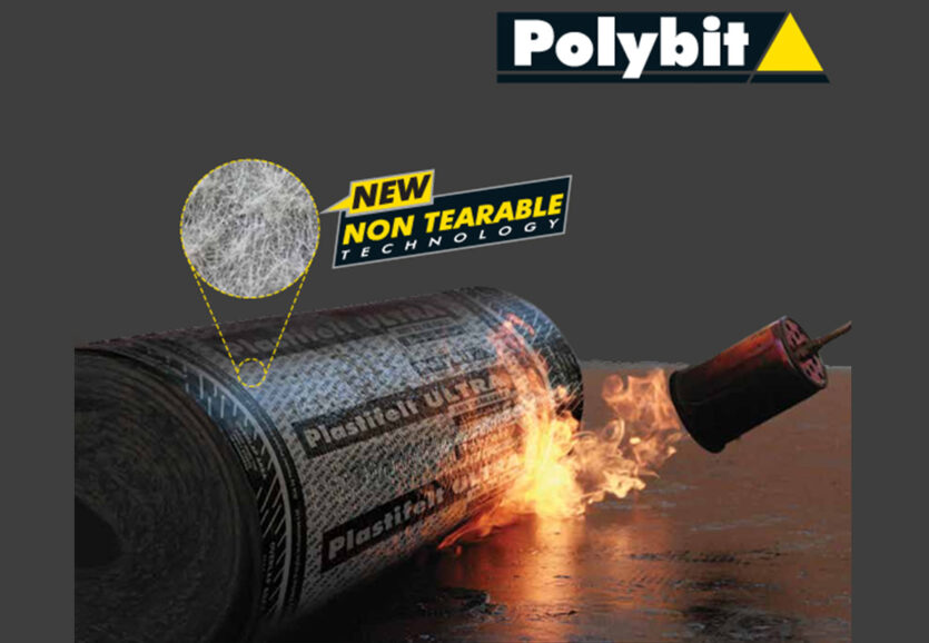 Henkel Polybit Plastifelt - Bituminous waterproofing membrane with excellent waterproofing properties along with high heat and UV resistance properties.