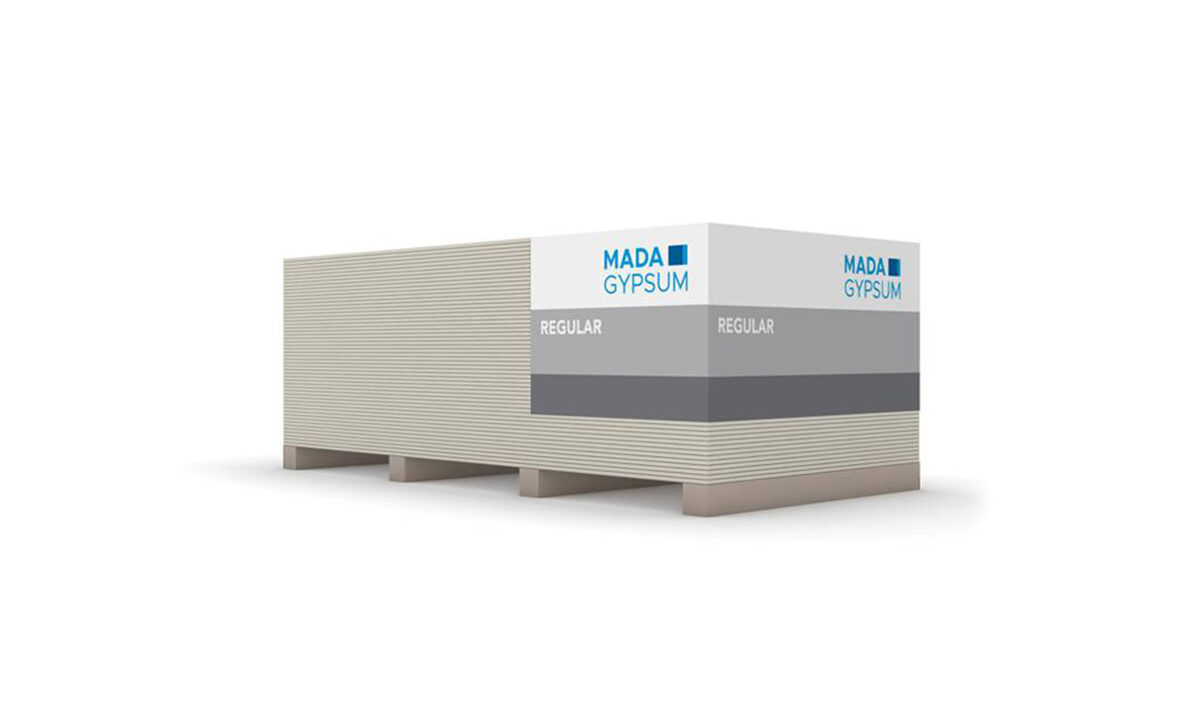 Mada Plasterboards are high quality gypsum boards with increased strength and improved sag-resistance