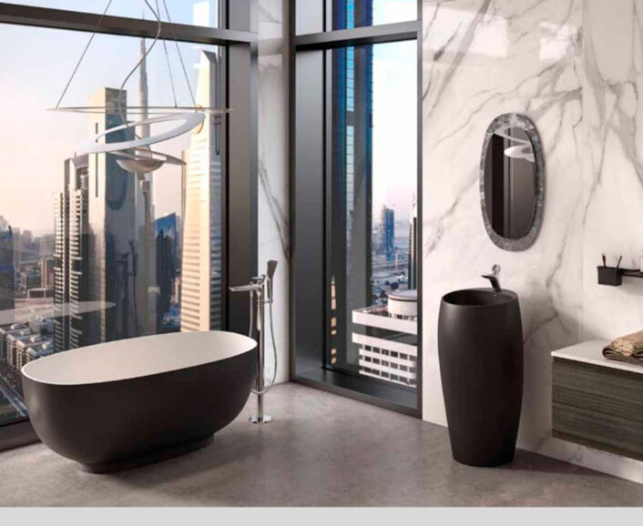 The latest line in luxury bathroom products from one of the world's largest companies