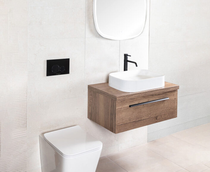 M-Line range is the latest range from Bagnodesign with different styles and color schemes to create an endless choice of contemporary design